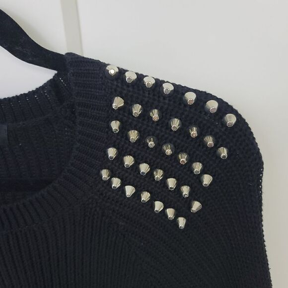 Forever 21 studded knit sweater, medium - Picture 8 of 11